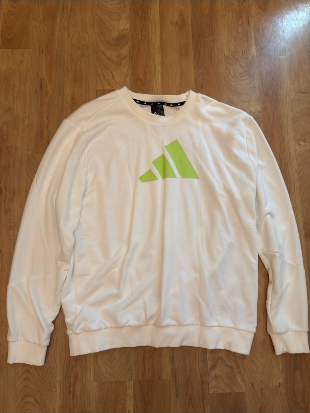 Adidas Men's Future Icons Crew Sweatshirt Mens Large White